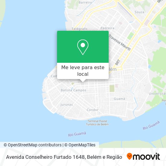 Avenida Conselheiro Furtado 1648 mapa
