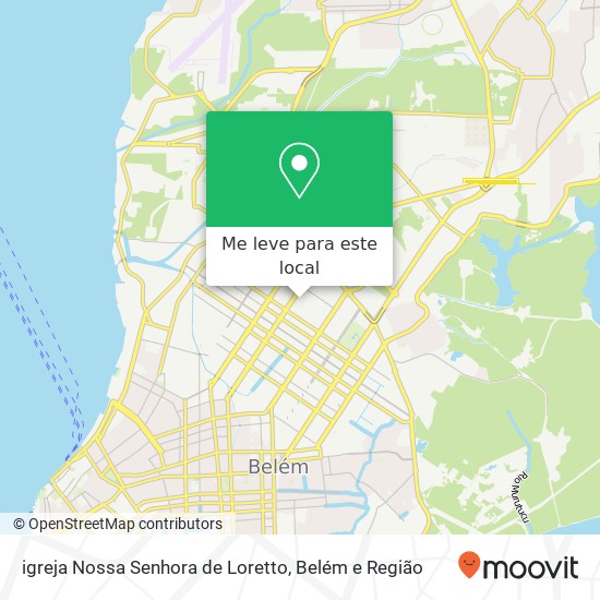 igreja Nossa Senhora de Loretto mapa