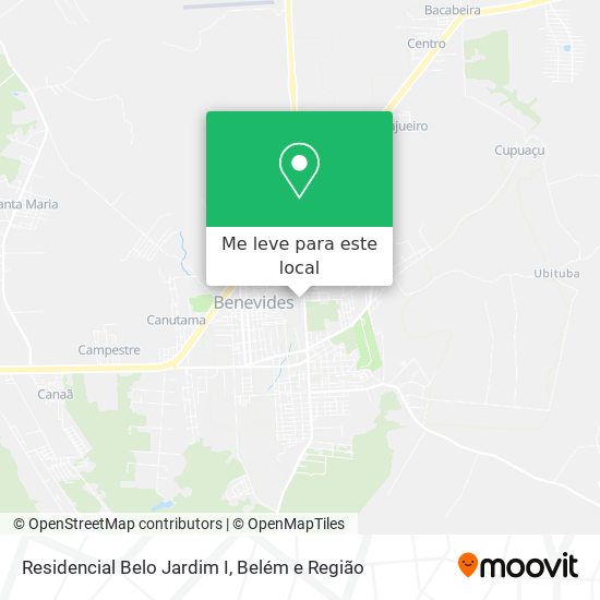 Residencial Belo Jardim I mapa