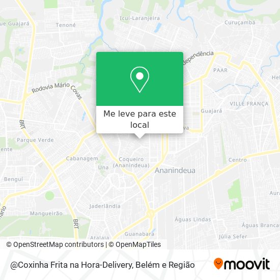 @Coxinha Frita na Hora-Delivery mapa