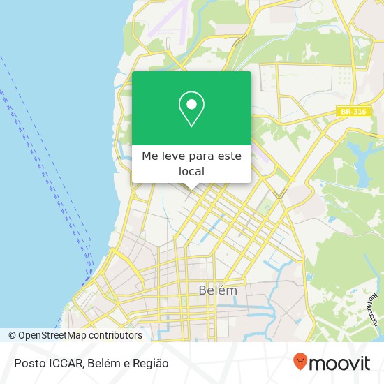 Posto ICCAR mapa