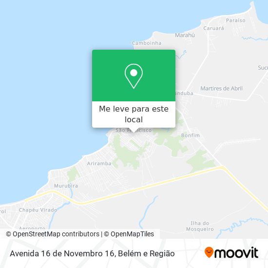 Avenida 16 de Novembro 16 mapa