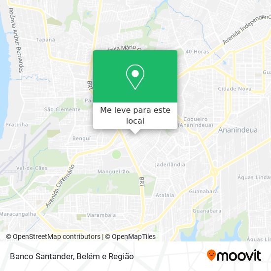 Banco Santander mapa