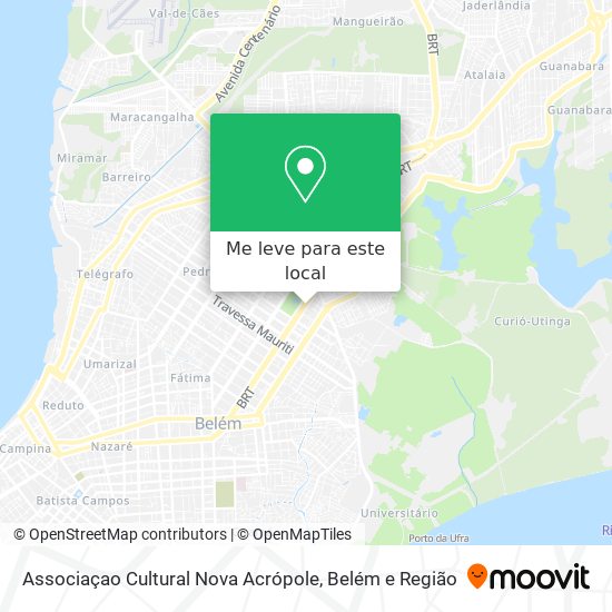 Associaçao Cultural Nova Acrópole mapa