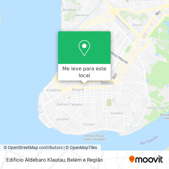 Edifício Aldebaro Klautau mapa