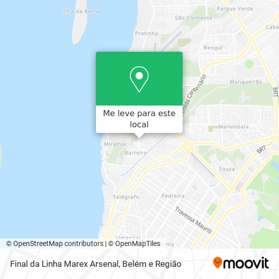 Final da Linha Marex Arsenal mapa
