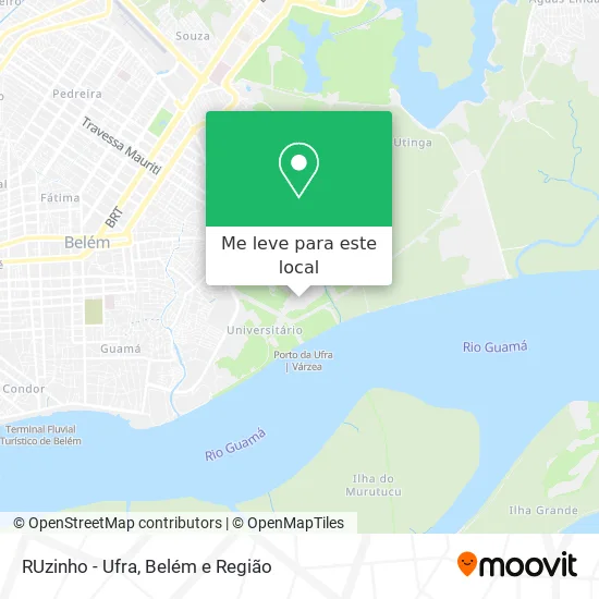 RUzinho  - Ufra mapa