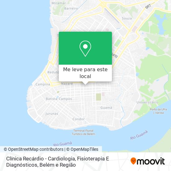 Clínica Recárdio - Cardiologia, Fisioterapia E Diagnósticos mapa