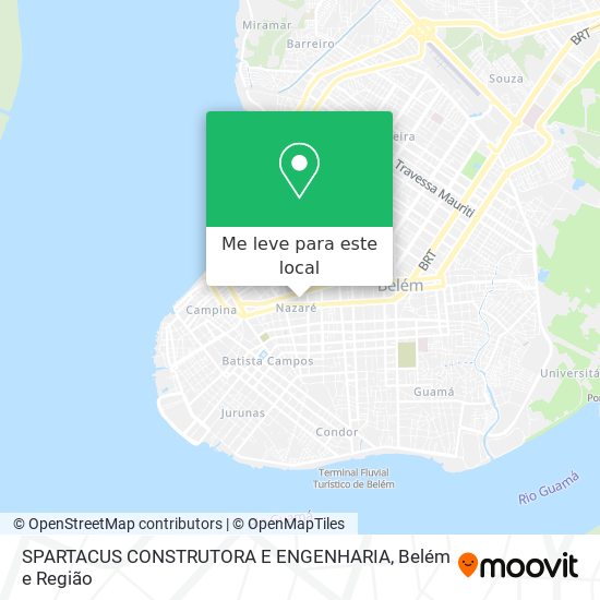 SPARTACUS CONSTRUTORA E ENGENHARIA mapa