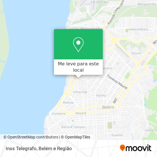 Inss Telegrafo mapa