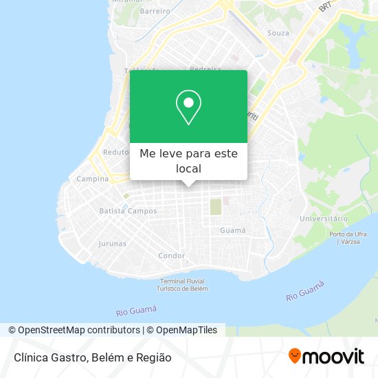 Clínica Gastro mapa