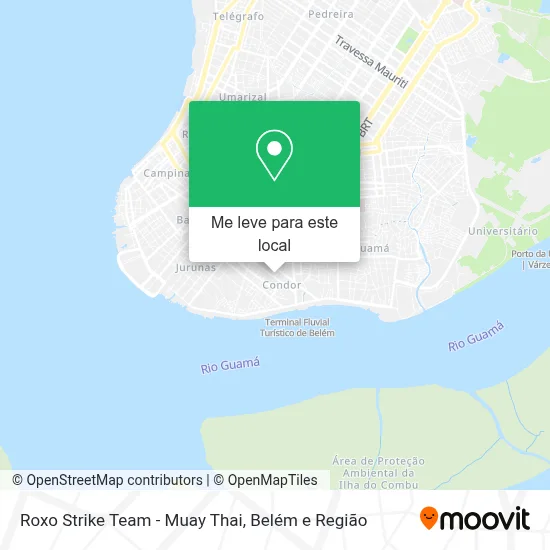Roxo Strike Team - Muay Thai mapa