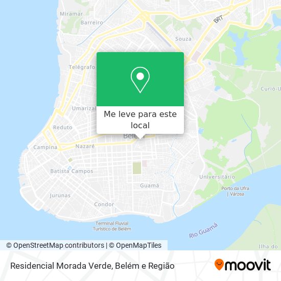 Residencial Morada Verde mapa