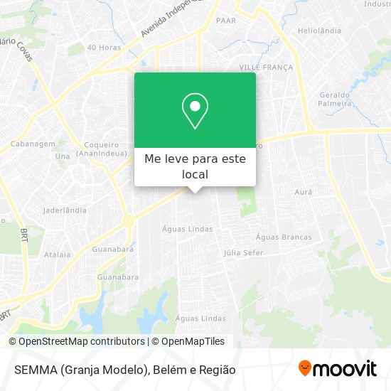 SEMMA (Granja Modelo) mapa