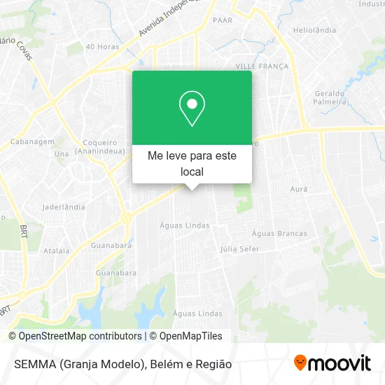 SEMMA (Granja Modelo) mapa
