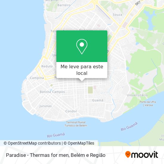 Paradise -  Thermas for men mapa