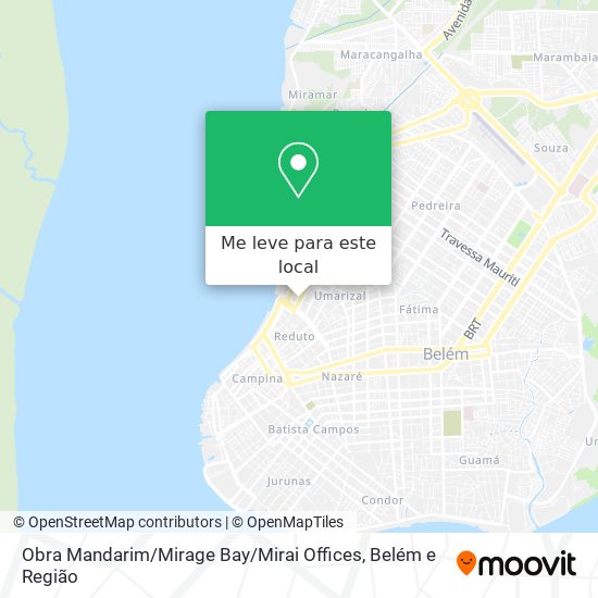 Obra Mandarim / Mirage Bay / Mirai Offices mapa