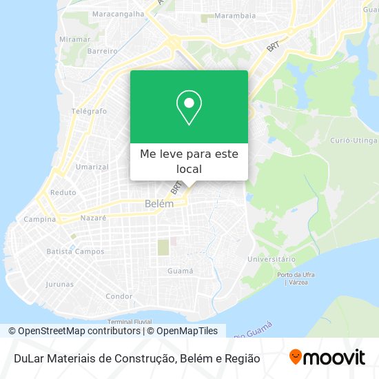DuLar Materiais de Construção mapa