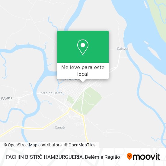 FACHIN BISTRÔ HAMBURGUERIA mapa