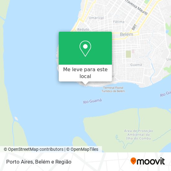 Porto Aires mapa