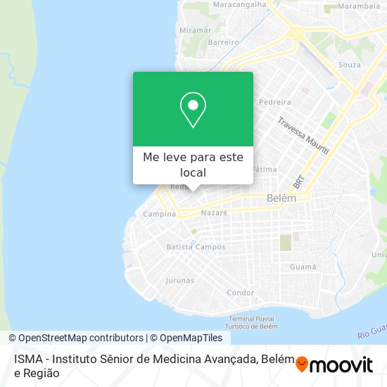 ISMA - Instituto Sênior de Medicina Avançada mapa