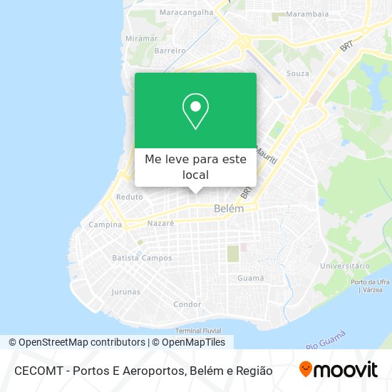 CECOMT - Portos E Aeroportos mapa