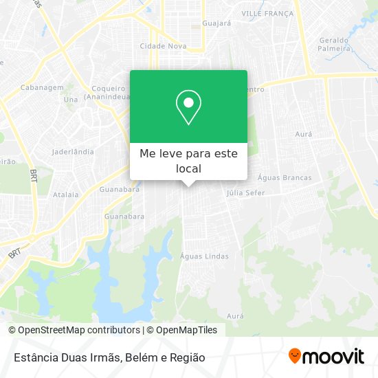 Estância Duas Irmãs mapa