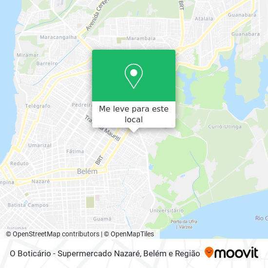 O Boticário - Supermercado Nazaré mapa