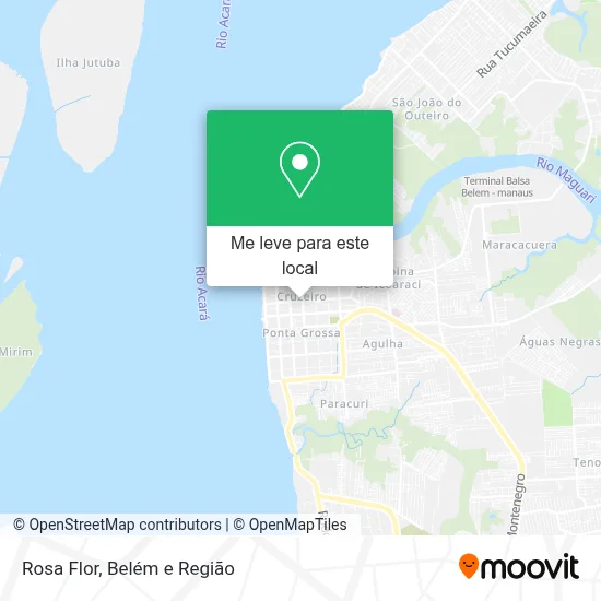 Rosa Flor mapa