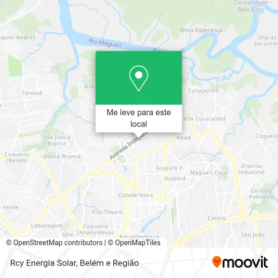 Rcy Energia Solar mapa