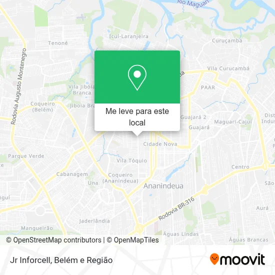 Jr Inforcell mapa