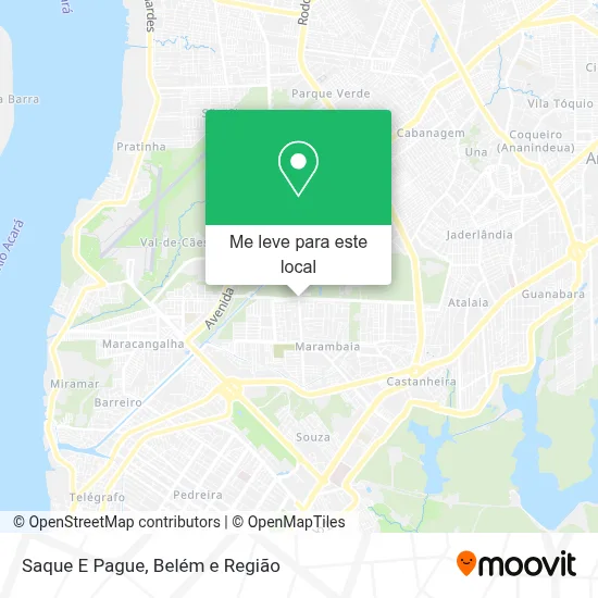 Saque E Pague mapa