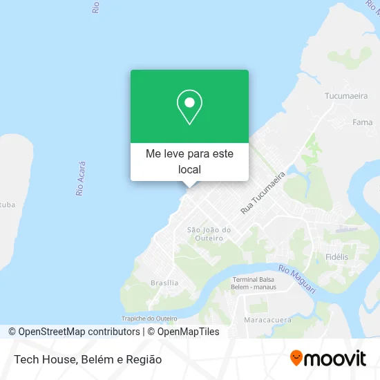 Tech House mapa