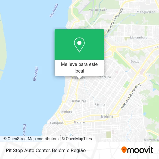 Pit Stop Auto Center mapa