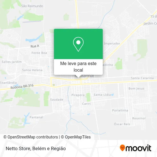 Netto Store mapa