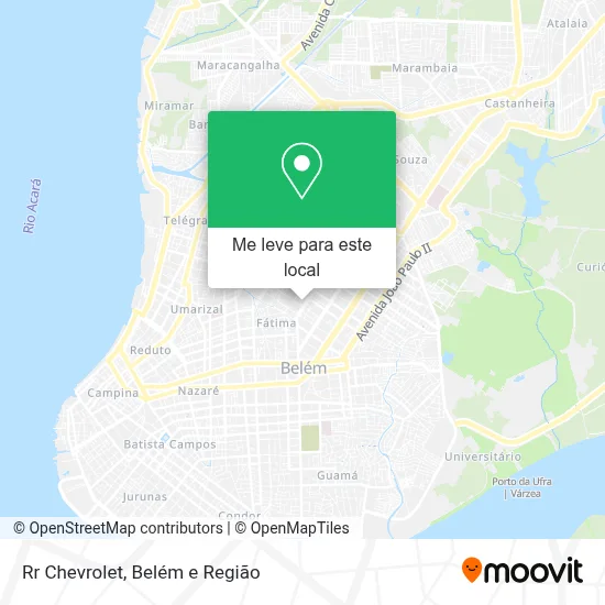 Rr Chevrolet mapa