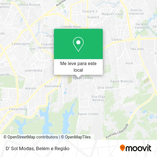 D' Sol Modas mapa