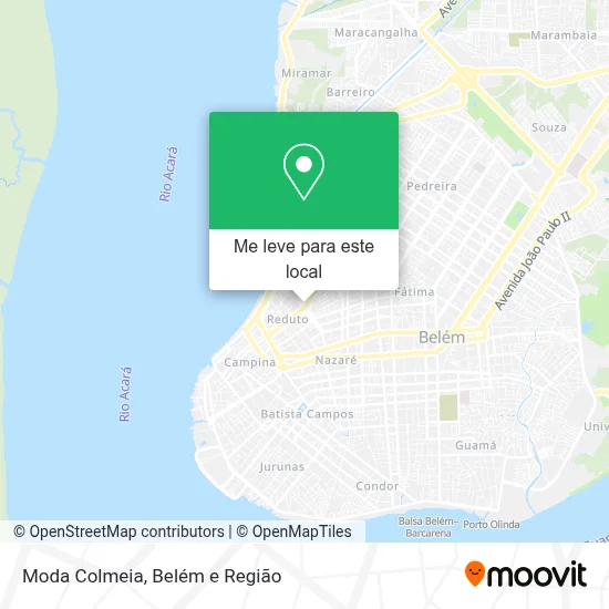 Moda Colmeia mapa
