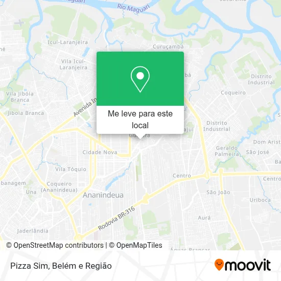 Pizza Sim mapa