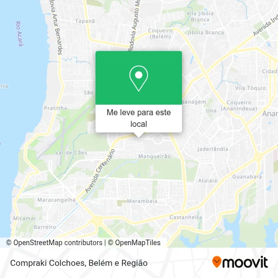 Compraki Colchoes mapa