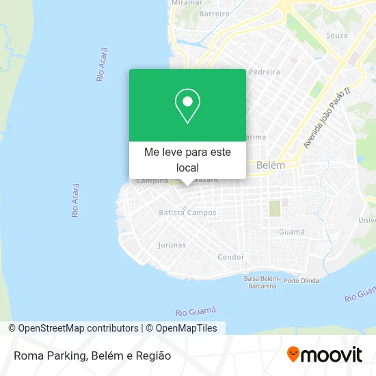 Roma Parking mapa
