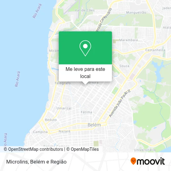 Microlins mapa