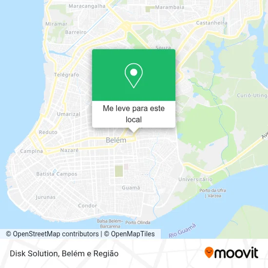 Disk Solution mapa