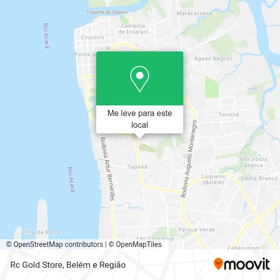 Rc Gold Store mapa