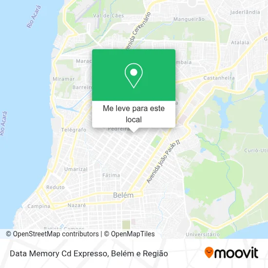 Data Memory Cd Expresso mapa