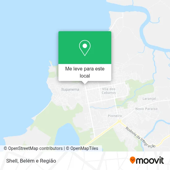 Shell mapa