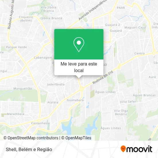 Shell mapa