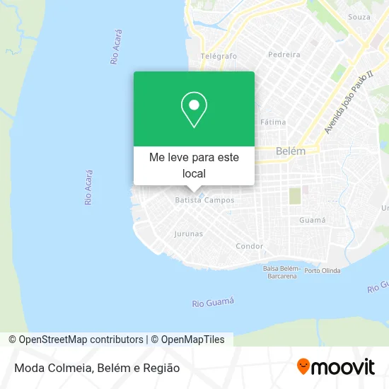 Moda Colmeia mapa