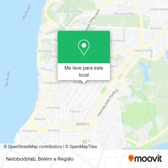 Netobodylab mapa