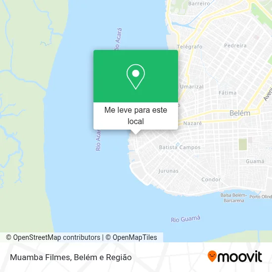 Muamba Filmes mapa